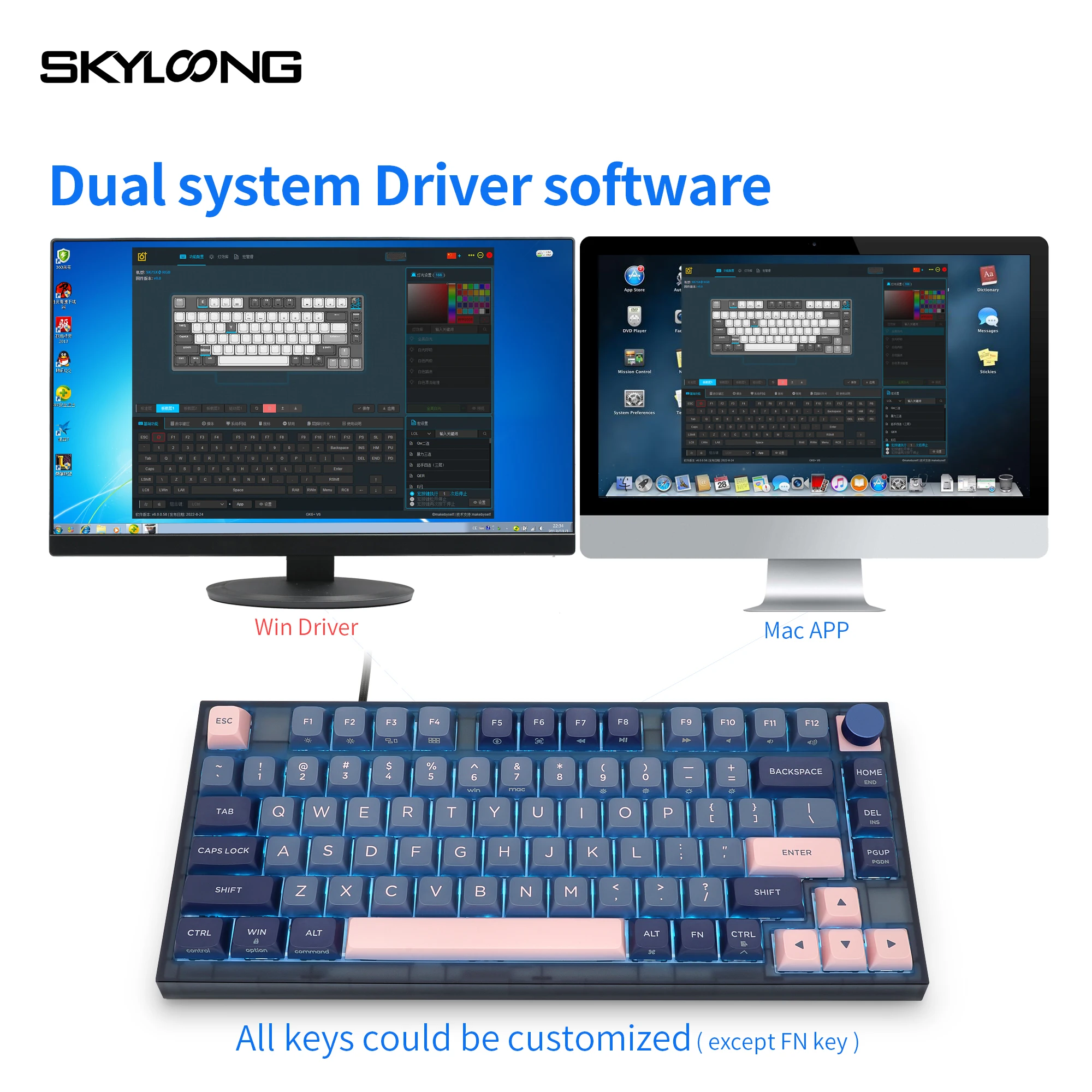 Skyloong teclado Mecánico Para Videojuegos Dispositivo Óptico Led Con