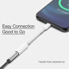 3.5 Mm Audio 8pin Cable White Headphone Aux Adapter 8pin To 3.5 Mm Audio Cable For Iphone