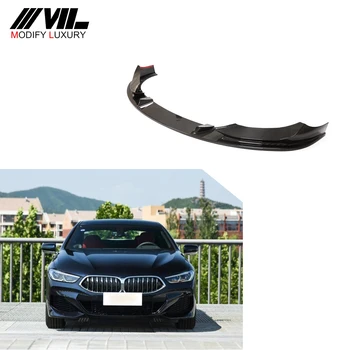 Modify Luxury 8 Series Dry Carbon Fiber Front Chin Lip Splitter for BMW G14 G15 G16 M-Sport 2D 4D 2018-2021
