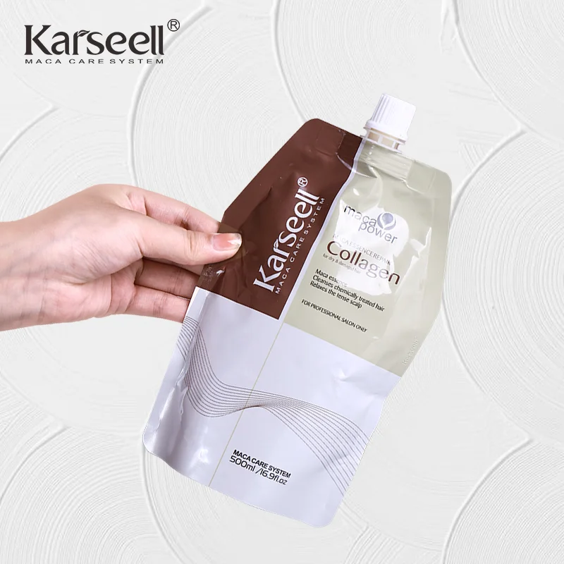 Karseell Natural Best Keratin Treatment Collagen Nourishing Deep Repair Hair Protein Treatment Hair Mask