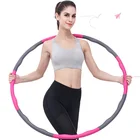 Hoops High Quality Fitness Equipment Stainless Steel Foam Detachable Hoola Hoops Weighted Body Building Hula Ring