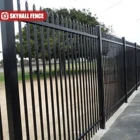 Gate Iron Fence Design Privacy Personal Guard Home Garden Outdoor Steel Gate Alumium Picket Metal Iron Fence