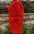 Winter Custom Design Logo Printed Winter Polyester Warm Knit Beanie Cooling Balaclava Hood