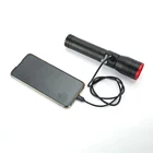 Torch Hot Sale OEM Zoomable Long Shot USB Charging LED Aluminium Torch For Outdoor