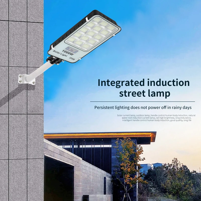 Manufacturers low price outdoor solar lamp wall light road garden led light waterproof solar floodlight 600W 800W 1000W