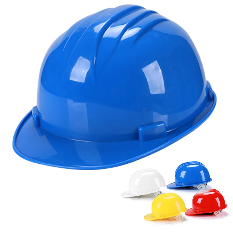 Helmet Construction Hard Hat Safety Impact Head Protector Work Cap Ratchet PPE 