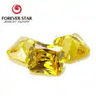 Cz Cubic Zircon Gemstone Zircon Factory Prices CZ High Quality Diamond Cut Color Synthetic Cubic Zircon Gemstone