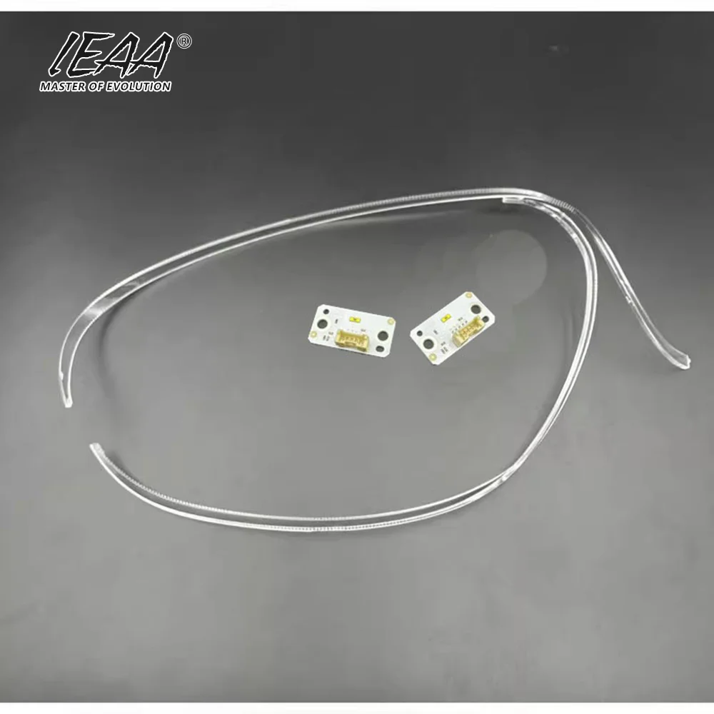 product car led tube daytime running light drl light guide strip for 2019 2024 vw golf8 mk8 golfr golf gti full led headlight 5h-4
