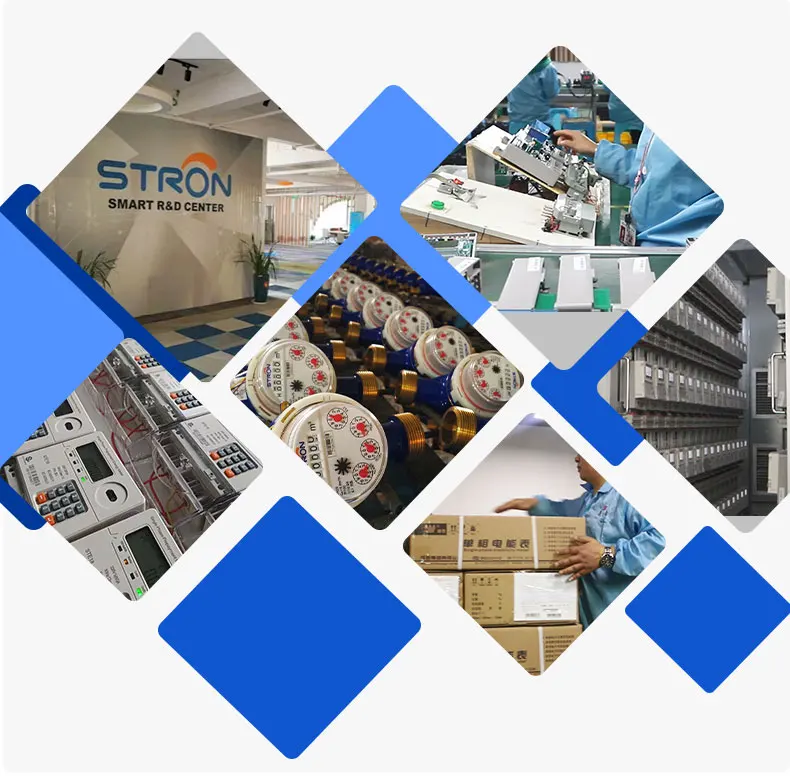 STS Standard Prepaid Water Meter with 2.5/4/6.3 m³/h Flow Rate 99999m³ Measurement Range and 2 Years Warranty