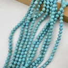 Beads High-end Atmosphere 6/8mm Turquoise Jewelry Turquoise Round Beads