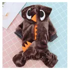 Dog Dogs Dinosaur Pet Dog Hooded Coat Cosplay Puppy Dogs With Hat Dress Up Doggy Costume Sale