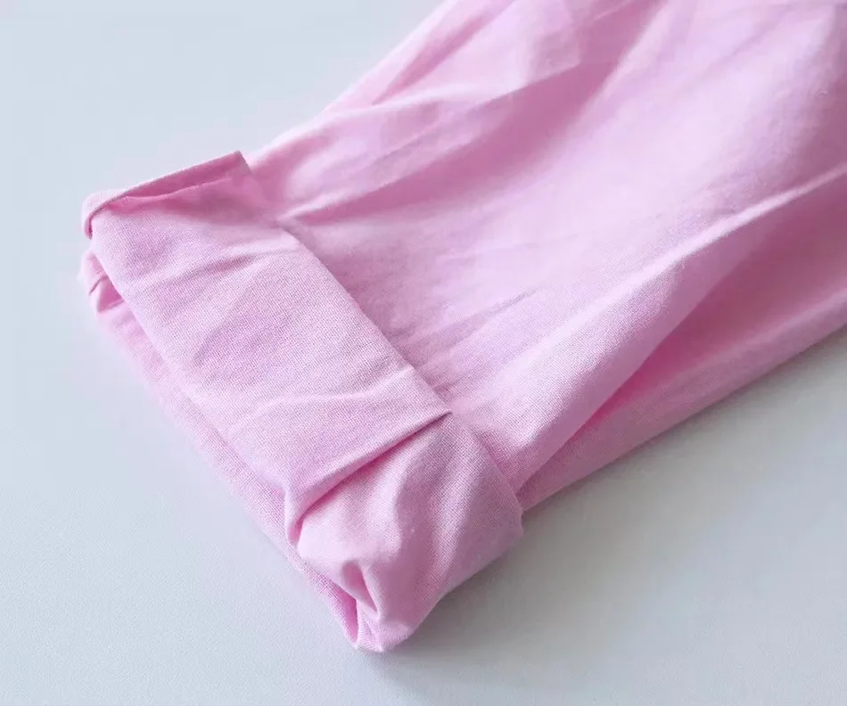 Women's Summer Casual Loose Cotton Linen Shirt Set Long Sleeve Blouse Top Coat Pocket and Straight Wide Leg Pant Home Wear factory