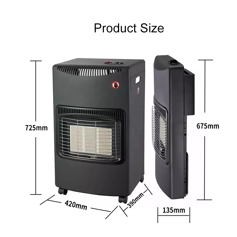 Room Gas Heater, Electric, CB CE - detail 4