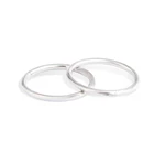 Titanium Astm F136 Medical Titanium 12mm Small Hoop Earrings Piercing Earrings For Women