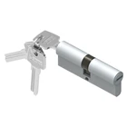 Lock Aluminum Doors Locking Cylinder With Keys High Security Euro Profile Copper Double Lock Cylinder