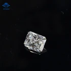 Diamond CRYSDIAM Radiant Cut VVS2 Cvd Diamond Real Diamond Jewelry Price Of 1 Carat Diamond