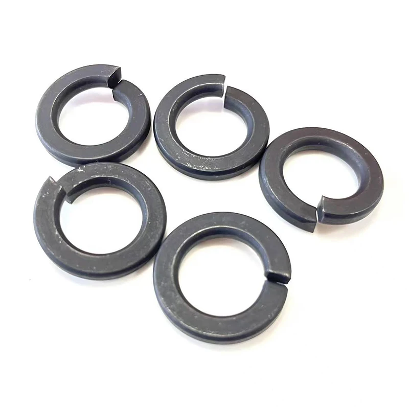 Black DIN 127b Spring Lock Washer square Ends factory