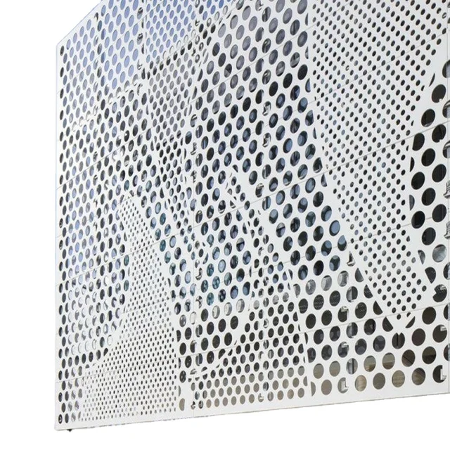 Modern aluminum system aluminium clad sheet mesh sheet aluminum perforated ceiling panel