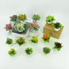 Plastic Plants Faux Super Mini Home Garden Fake Decor Plant S Artificiales Supplies Pot Artificial Bonsai