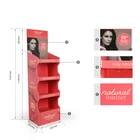 Care Supermarket Shelf Hair Care Products Store Display Rack Cardboard Perfume Shampoo Display Stand