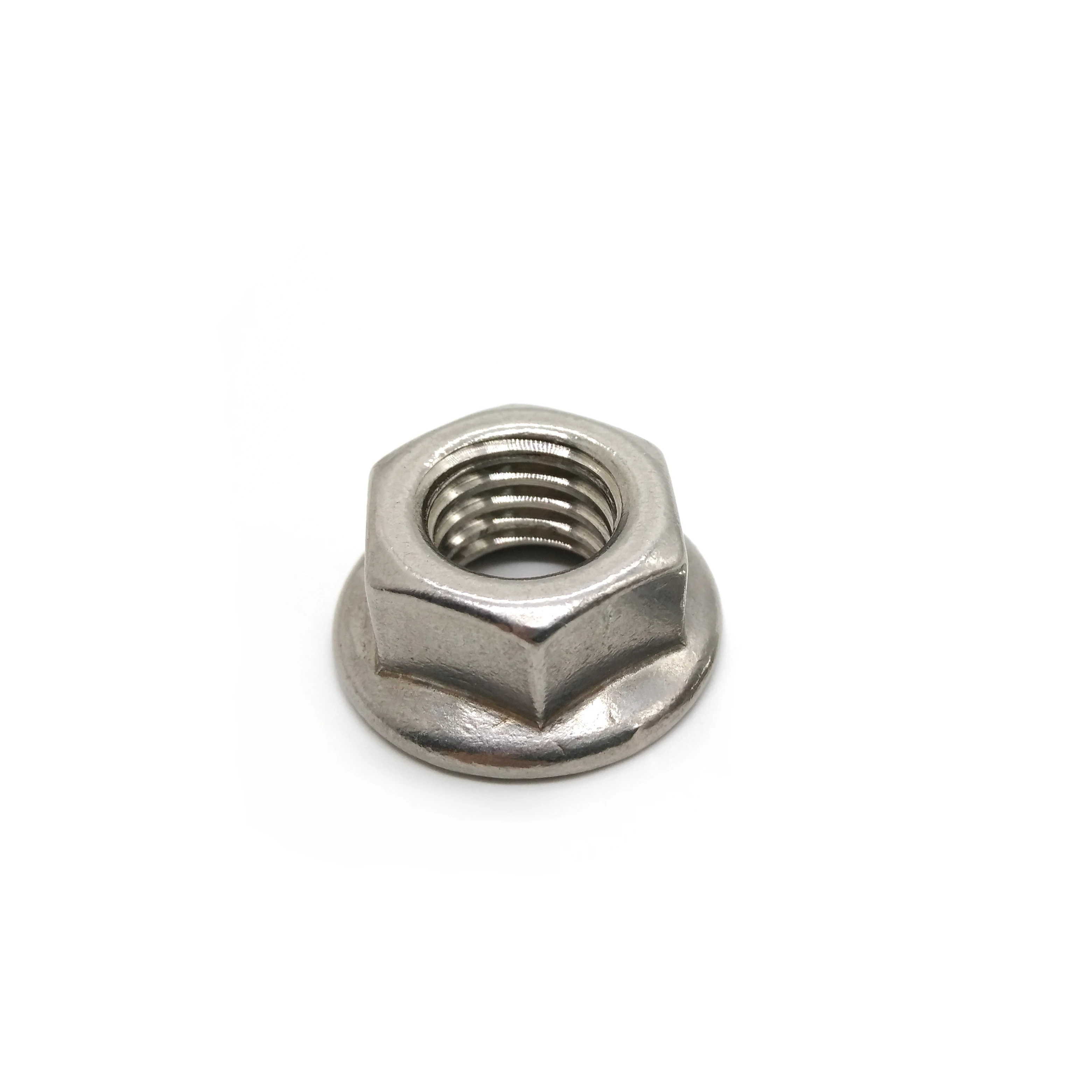 Hex Lock Nut With Flange DIN6923 Nylock Nuts Stainless Steel A2/A4 M3 To M12 