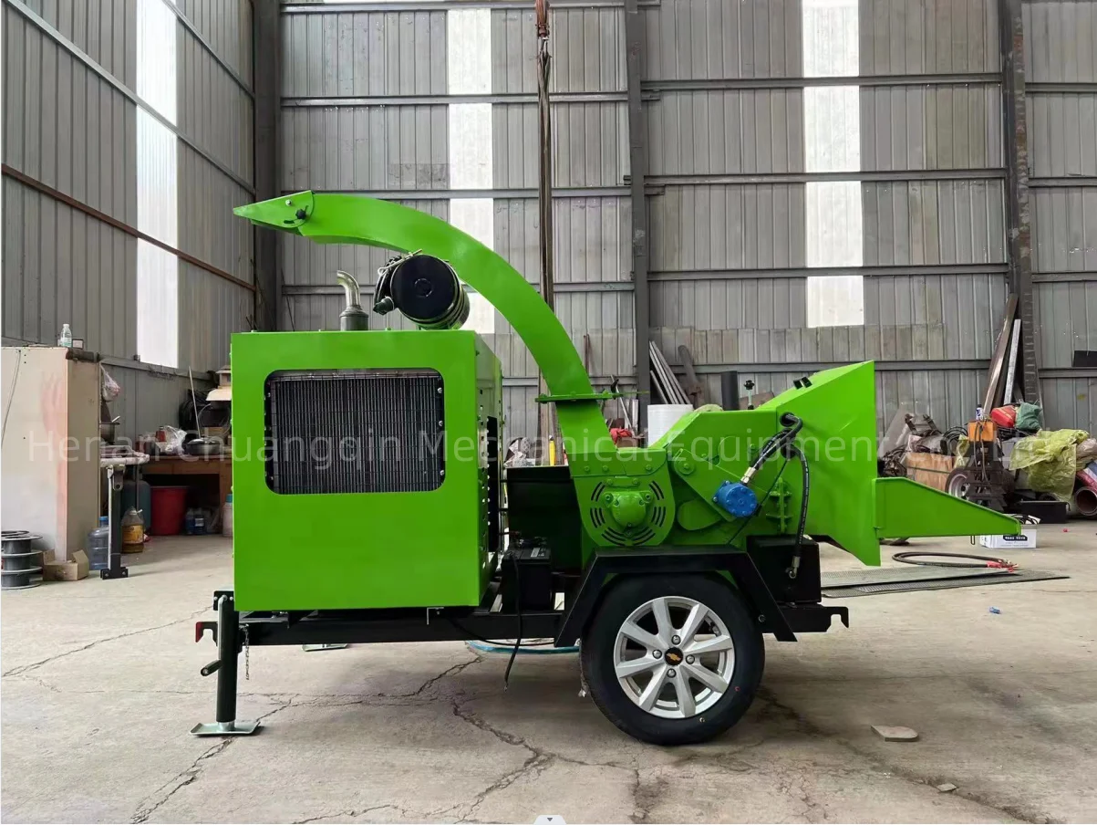 Wood Waste Chipper Wood Chipper Diesel 18hp Wood Chipper Machine Diesel