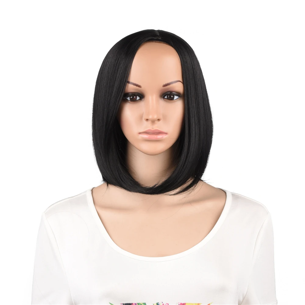 medium straight wigs