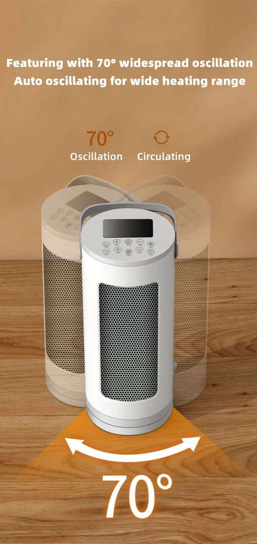 Electric Heater, Portable, 1800W, PTC - detail 4