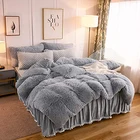 Comforter Duvet Comforter Queen Size Gray Luxury Plush Duvet Comforter Sets With Solid Zipper