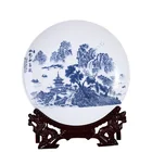Jingdezhen High Quality Muti-function Custom Ceramic Souvenir Plate For Sale