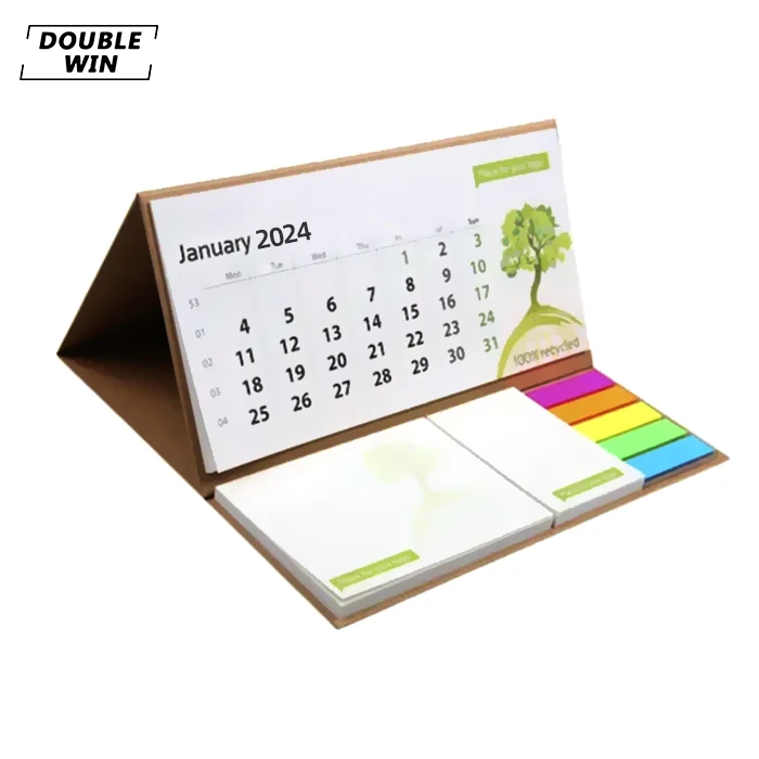 Promosi 2023 2024 Desain Kustom Meja Kalender Berdiri Buy Kalender