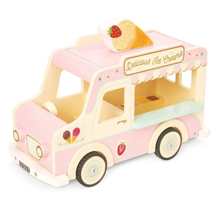 ice cream truck wooden