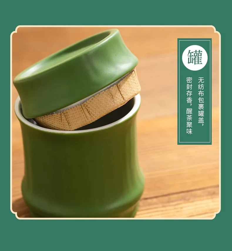 product high quality panda travel tea set souvenir outdoor portable business gift ceramic tea cup household simple tea pot-12