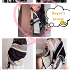 Pattern Scarf Autumn And Winter Multicolor Oem Cashmere Ladies Heavy Shawl Dot Pattern Scarf