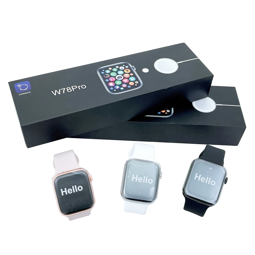 Smartwatch W78 PRO Carga Inalambrica By NS Tech Rojo NS Tech | Bodega  Aurrera en línea