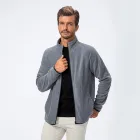 Jacket Custom Logo Wholesale Man Micro Polar Fleece Jacket Men