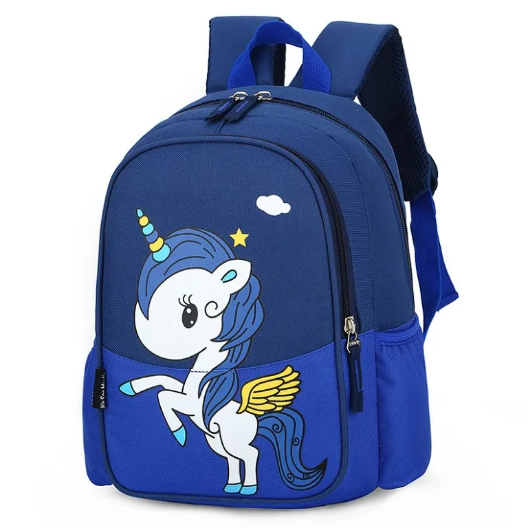Hotselling Wholesale Cheap Price New Cartoon Unicorn Print School Bags Girls Unicorn School Bag