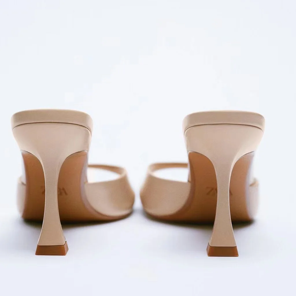 New women's shoes Transparent high heel sandals Chic shoes Women's high heels 2022
