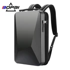 School Bopai New Style School Hard Shell Usb Waterproof 17.3 Inch Laptop Back Pack Expandable Anti Theft Backpack