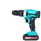 Power Drill Electric Drill Hot Sale 36V Lithium Battery Professional Home Use Electric Power Cordless Drill