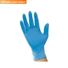 Gloves Gloves Factory ASTM D5250 Disposable Safety Blue Pvc Nitrile Blend Examination Working Powder Free Gloves