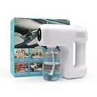 2021 New Coming Upgrade Steam Gun Handheld Rechargeable Disinfection Spray Steam Gun Nano Atomizer