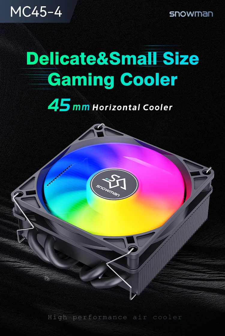 Air Cooler, SNOWMAN, ARGB, CPU, LGA - detail 10