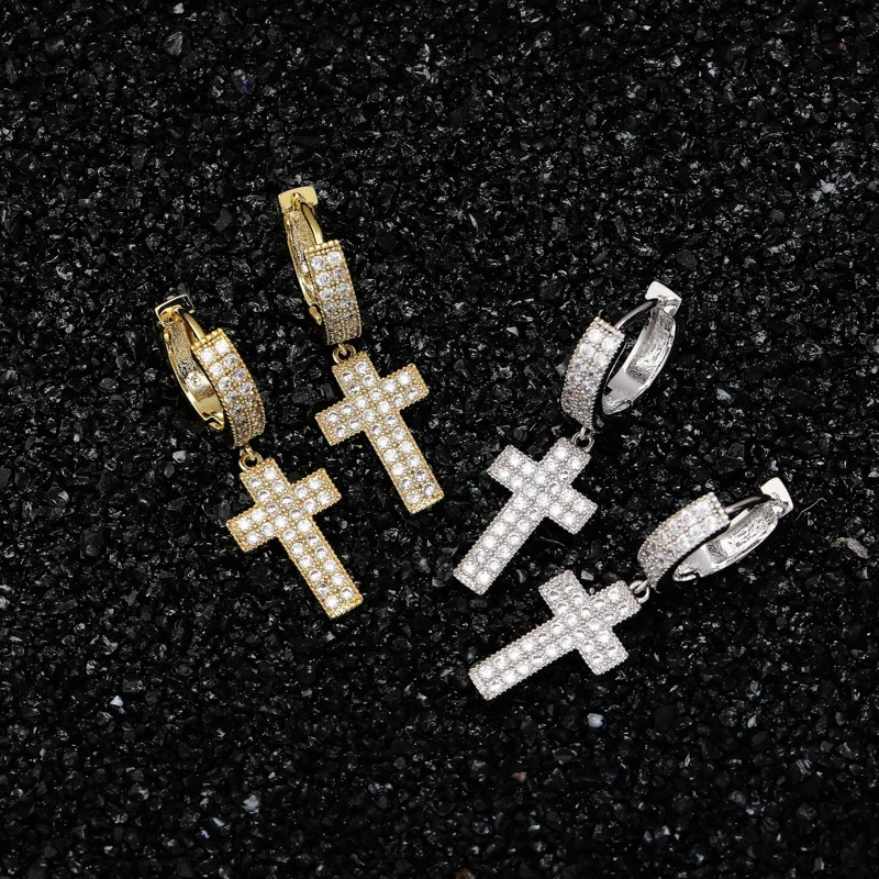 Cubic Zirconia Bling Ice Out Cross 