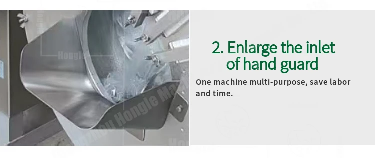 Bamboo Garlic Ginger Slicing Cutting Shredding Machine Automatic Ginger Slicer Machine factory