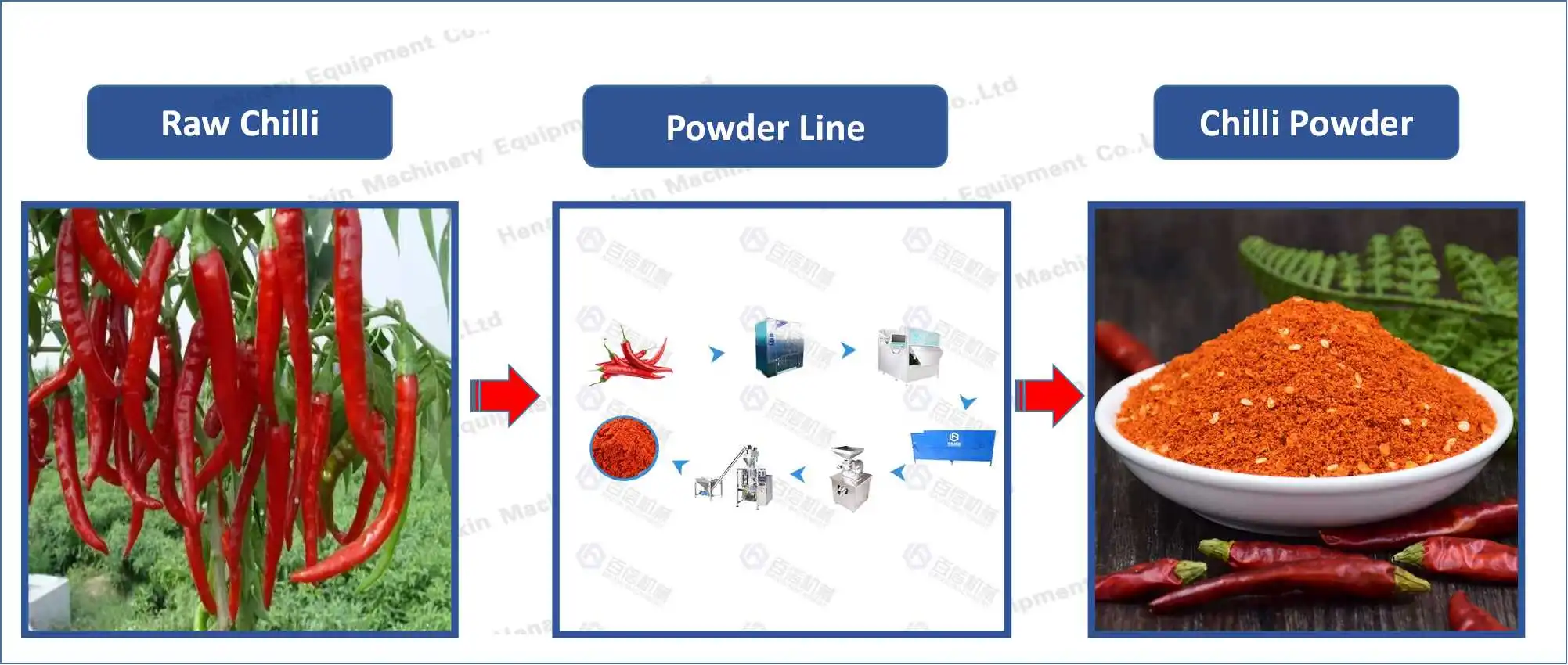 chili powder production line