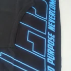 Black Hoodie Wholesale Customized Popular Black Pullover Mens Hoodie Without Drawstring