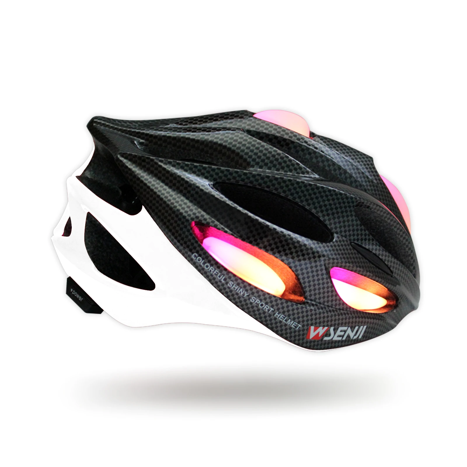 luminous cycle helmet