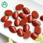 Red Red ArthurGem Wholesale Red Jasper Oval Cabochons Loose Gemstone Cabochons For Sale