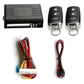 Anti-hijacking Keyless entry remote control push button start stop Anti-theft car immobilizer system with RFID